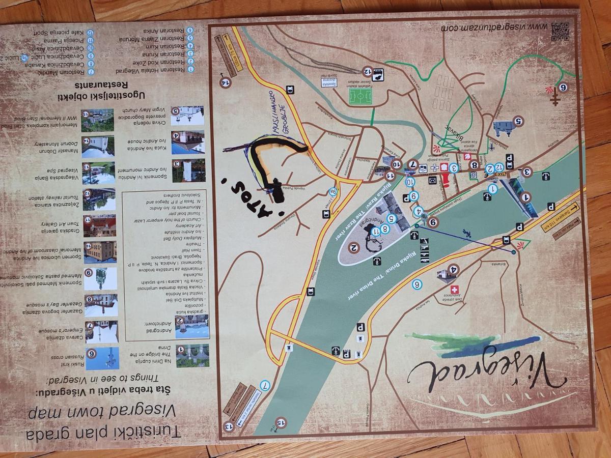 Apartman "Athos" Prizemlje Višegrad Екстериор снимка